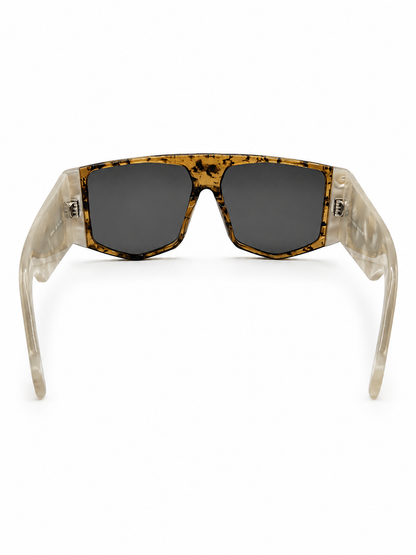 LOEWE Sunglasses One size Tortoiseshell, White, Black