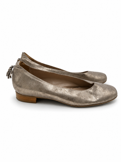 Mauro Teci Ballet Flats 39 Gold