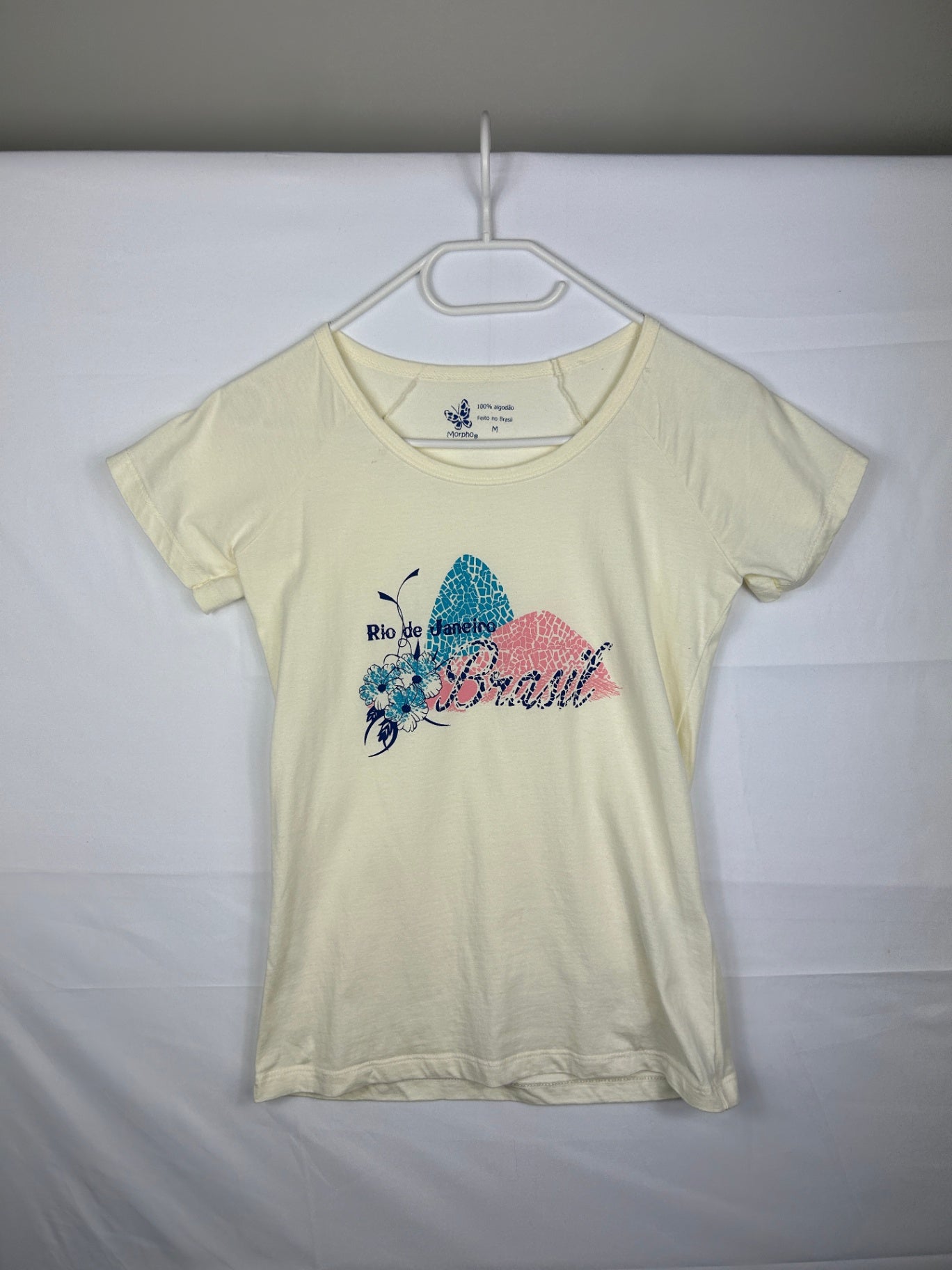 Morphe T-Shirt M Cream/Beige