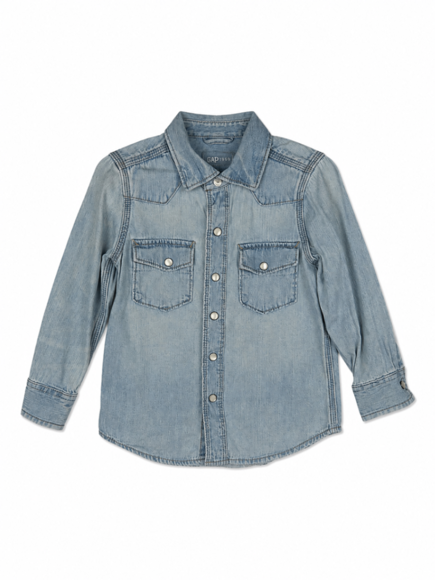 babyGAP Shirt Light Blue 4T
