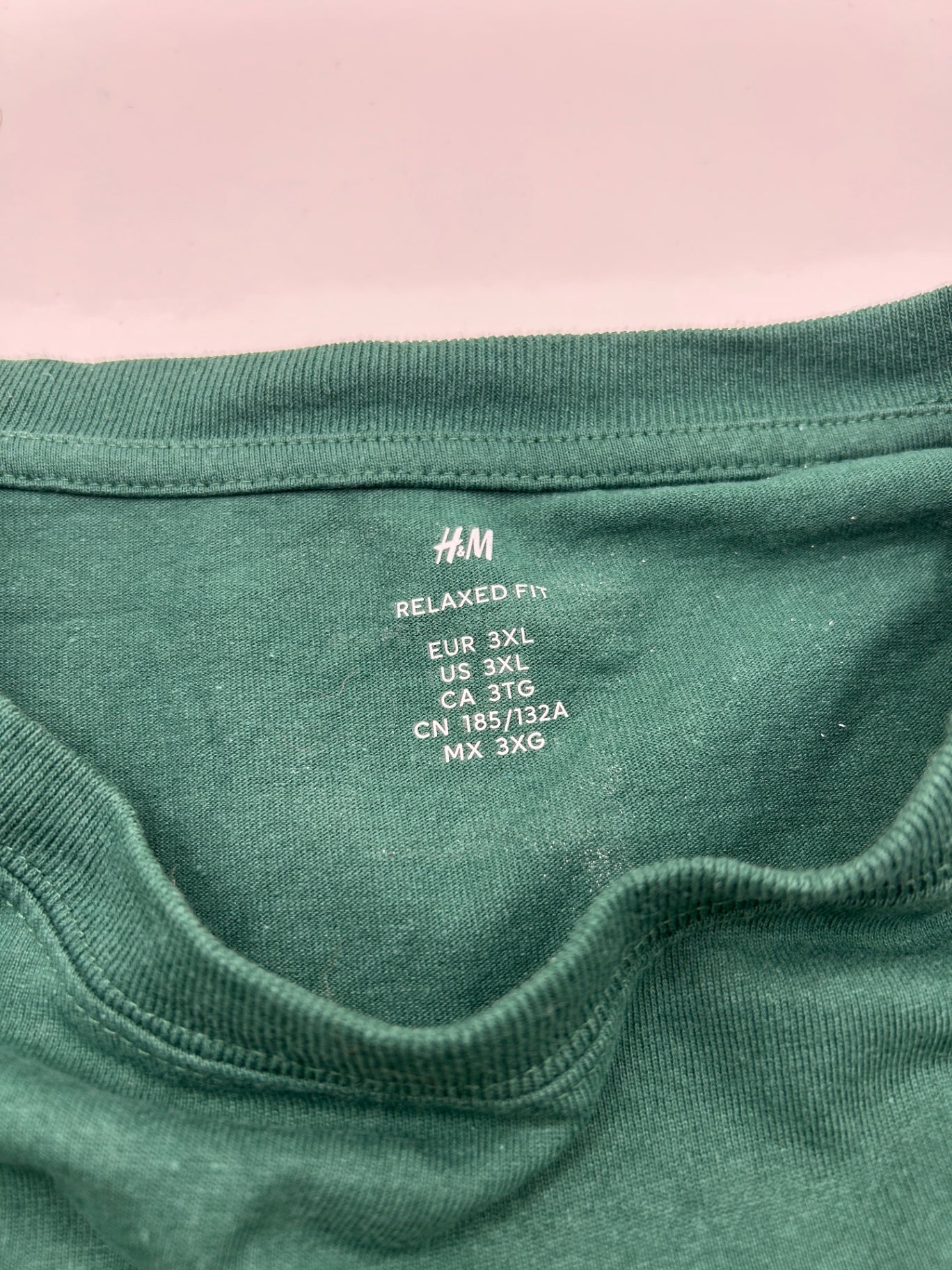 H&M T-Shirt 3XL Green
