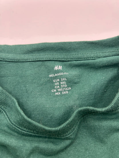 H&M T-Shirt 3XL Green