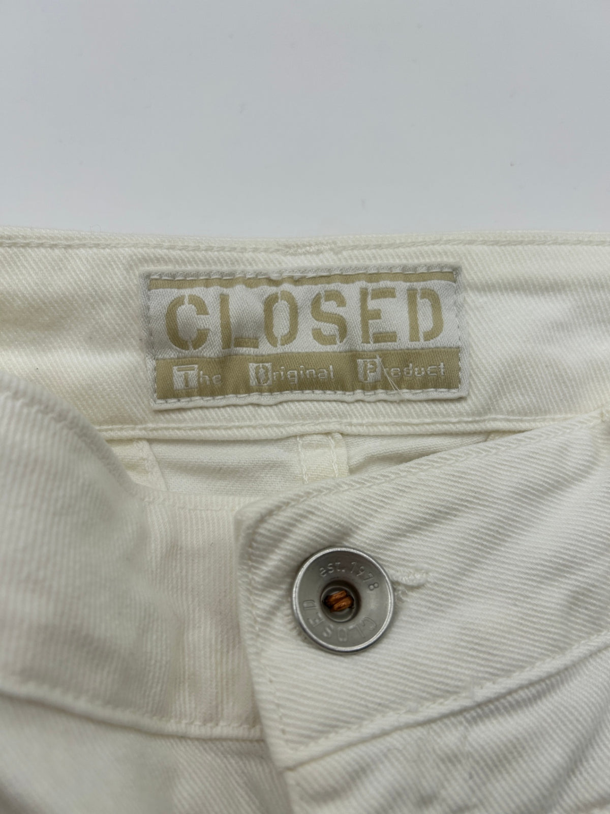 Closed Jeans 29 Cream/Off-white