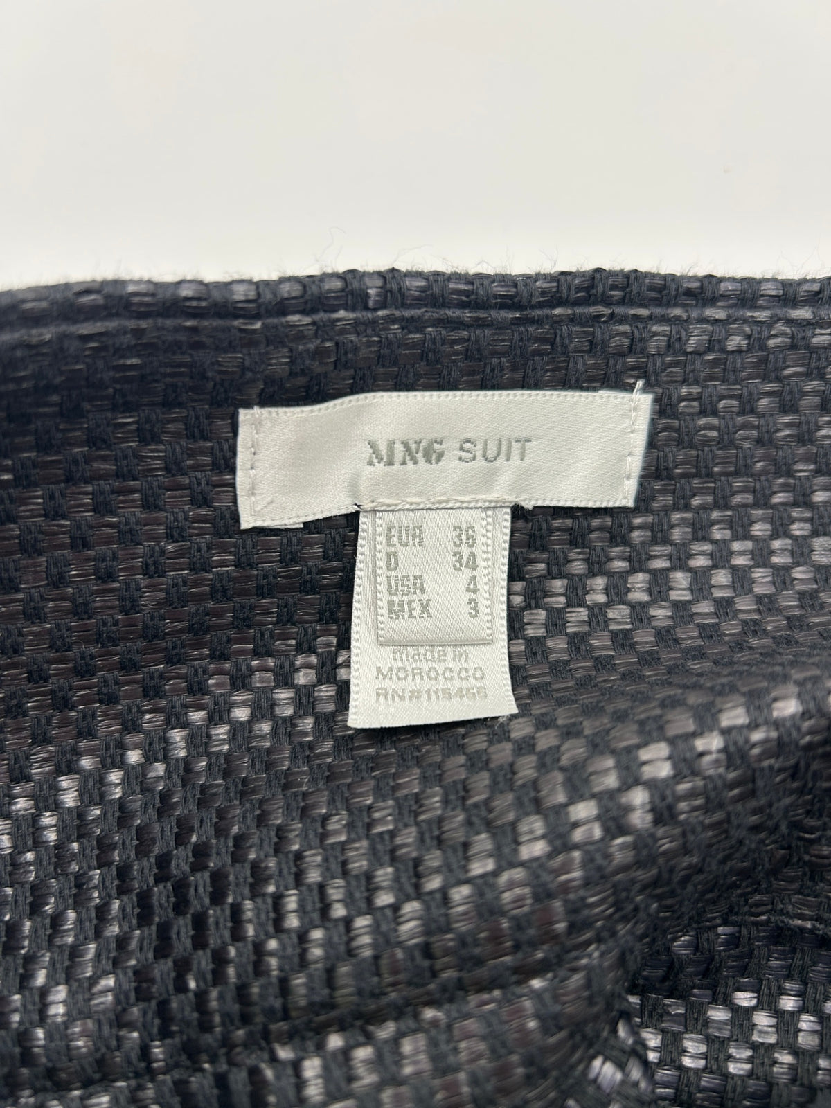 Mango Suit 34 Skirt Black