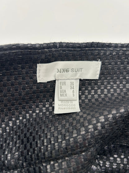 Mango Suit 34 Skirt Black