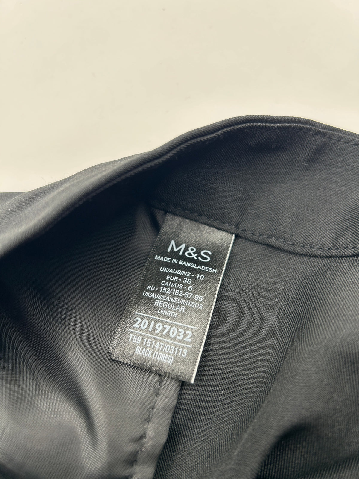 M&S Pants 38 Black