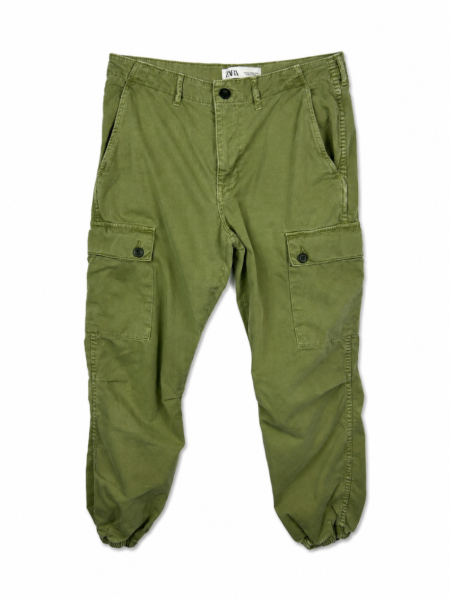 Zara Pants 36 Green