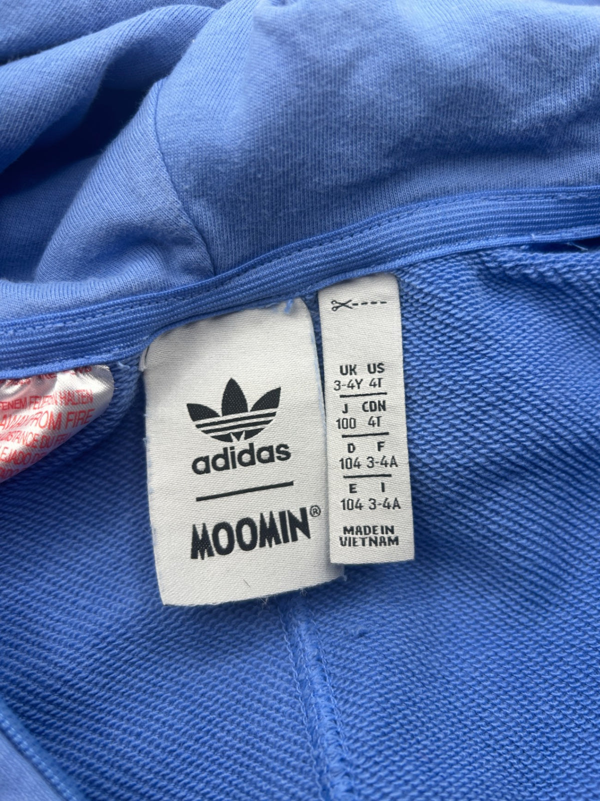 Adidas Jumpsuit 3-4Y Blue