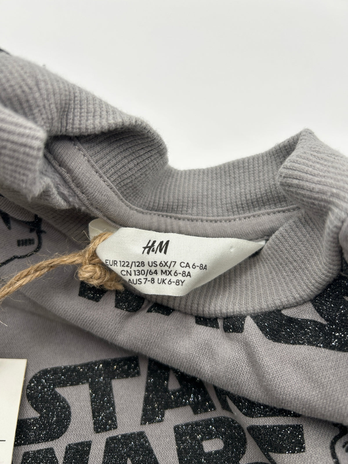 H&M Sweatshirt 122-128 Grey