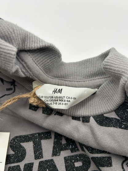 H&M Sweatshirt 122-128 Grey