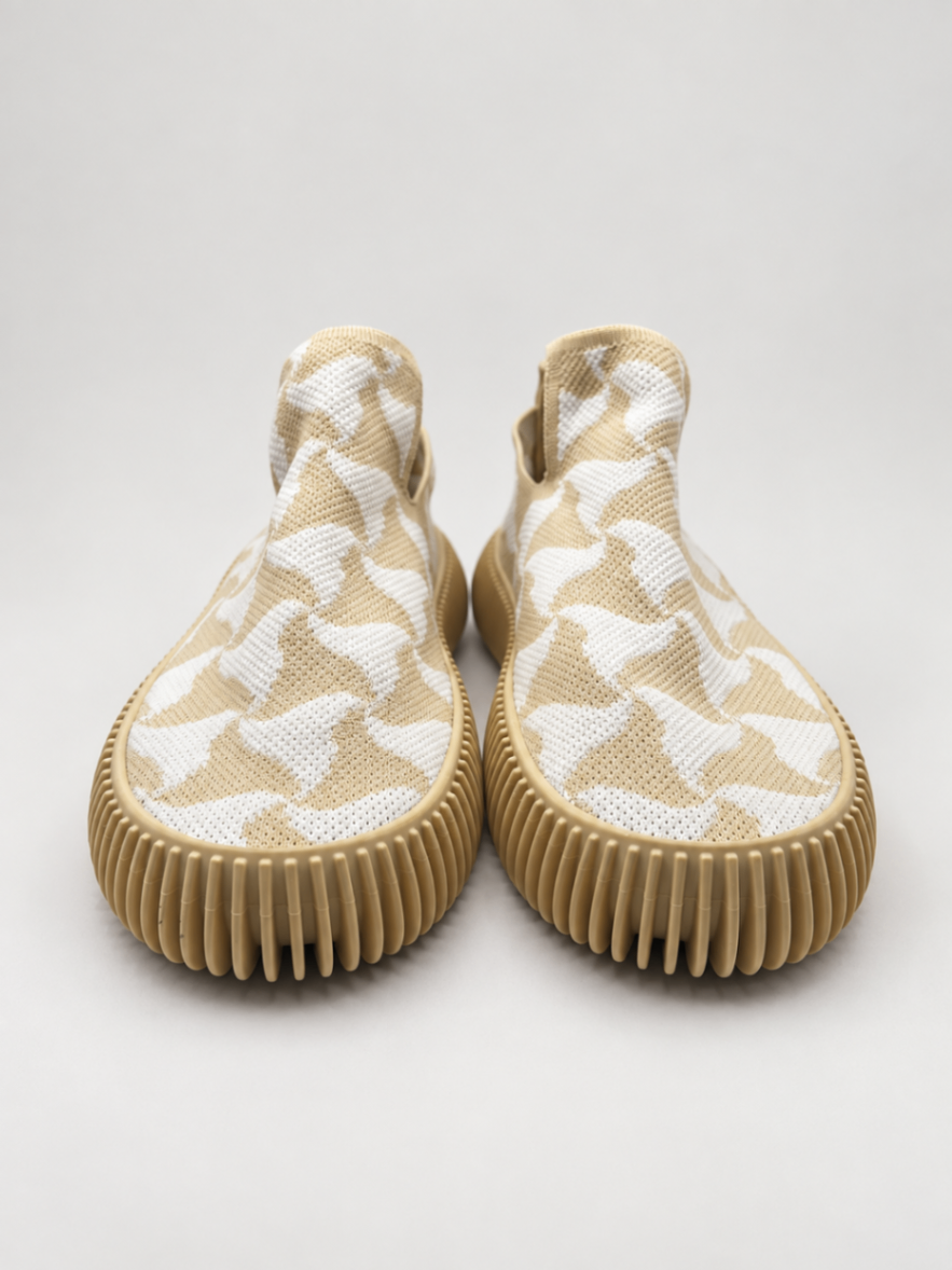 Bottega Veneta Sneakers 40 Beige and White