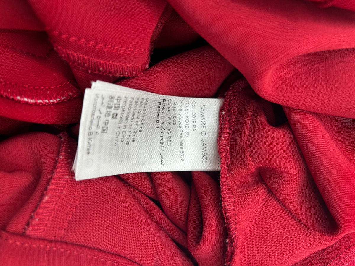Samsøe & Samsøe Pants L Red
