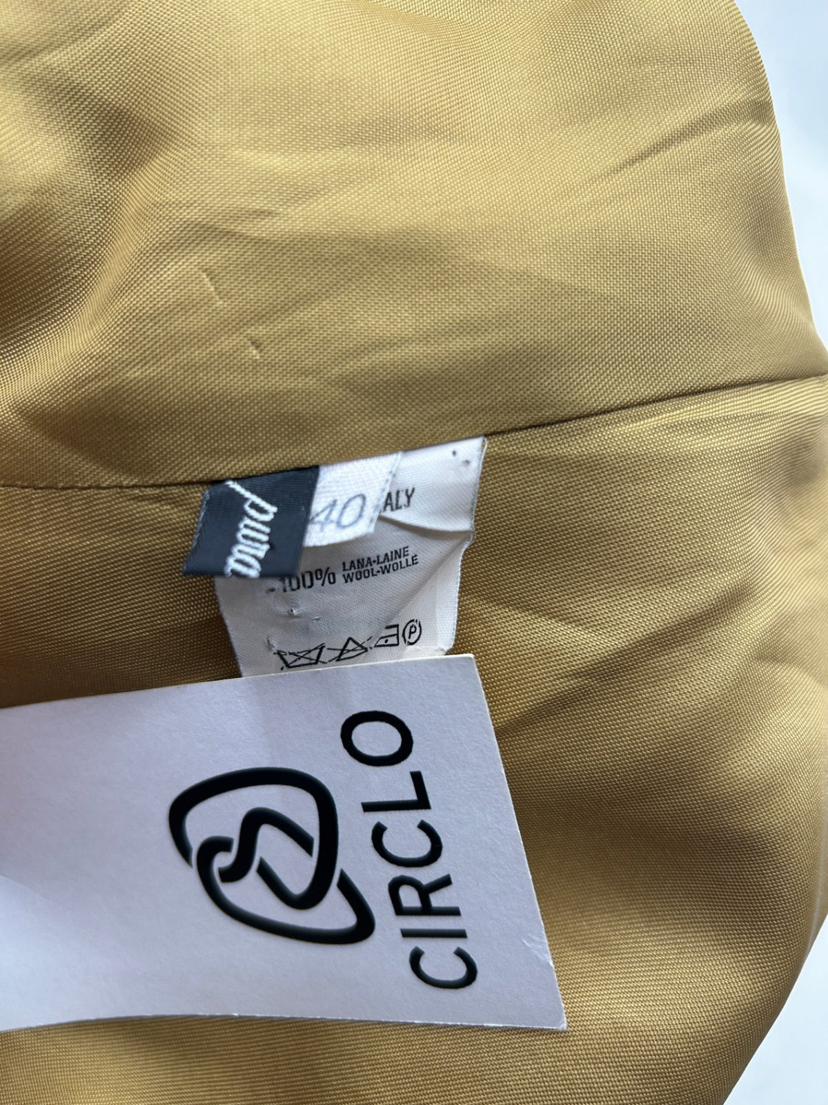 Emporio Armani Jacket 40 Yellow