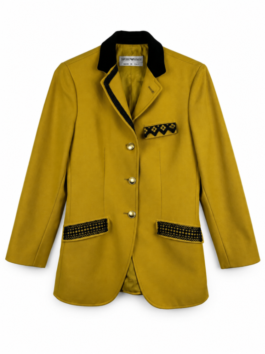 Emporio Armani Jacket 40 Yellow