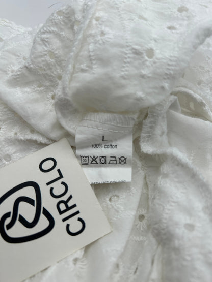 Shirt Cream/White L