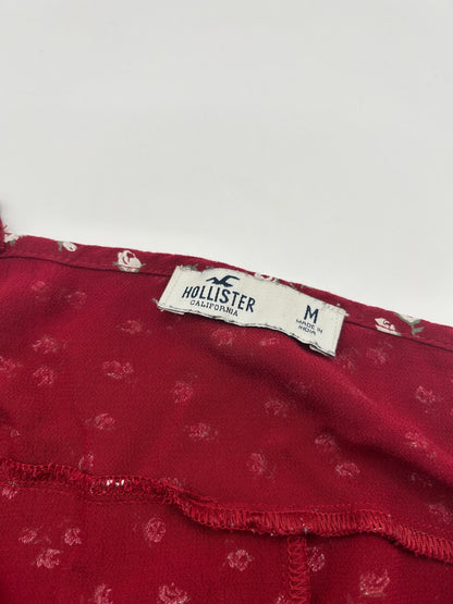 Hollister Dress M Red