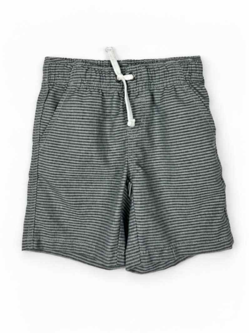 Cat & Jack Shorts Gray with dark gray stripes