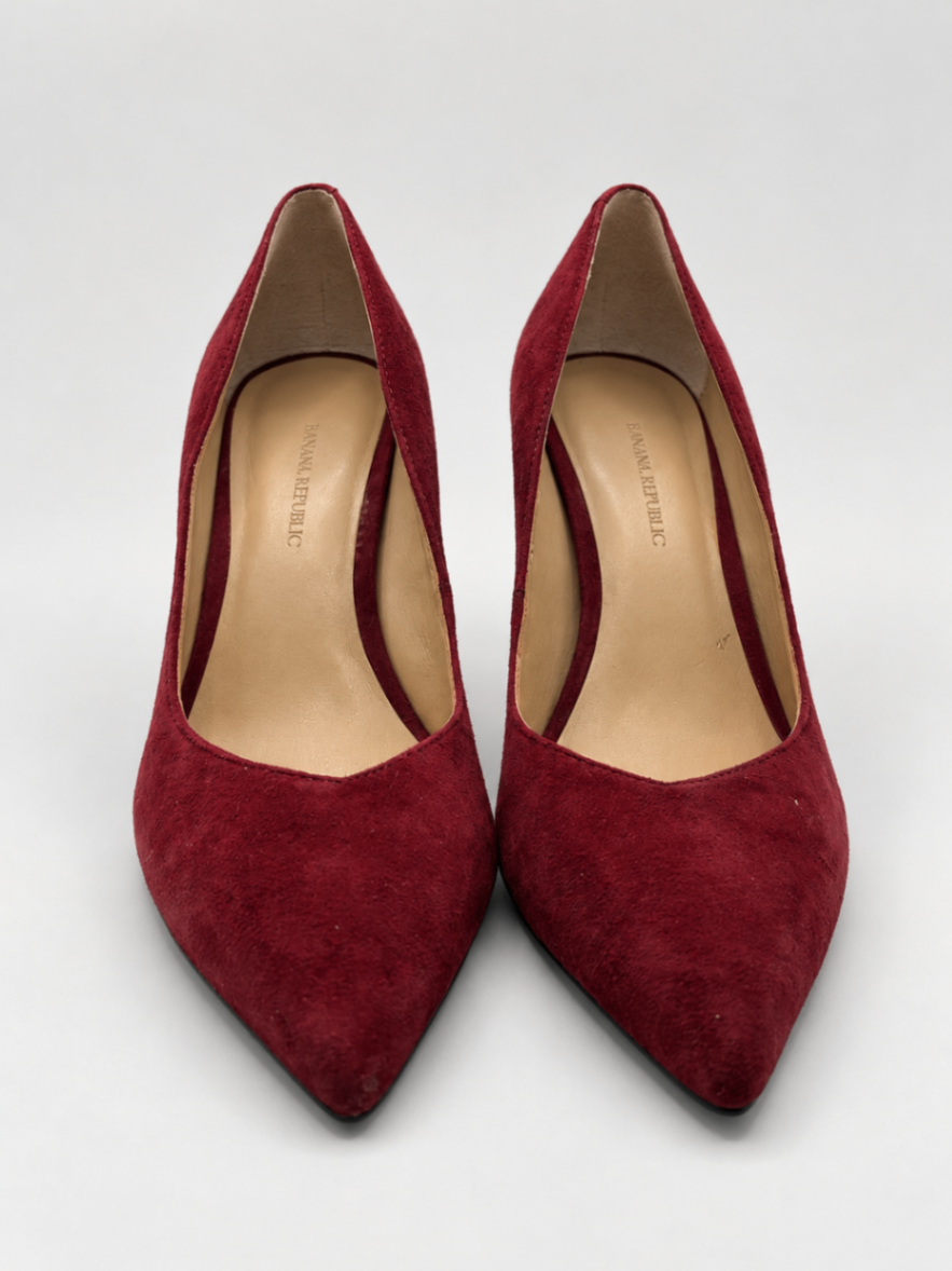 Banana Republic High-heeled pumps Burgundy