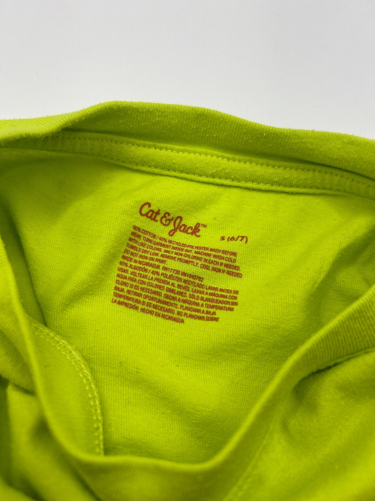 Cat & Jack T-Shirt Lime green