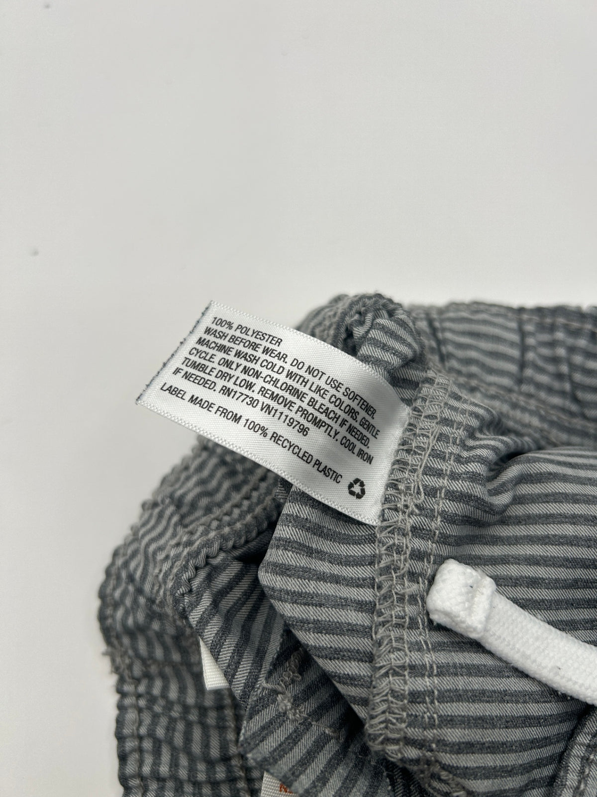 Cat & Jack Shorts Gray with dark gray stripes