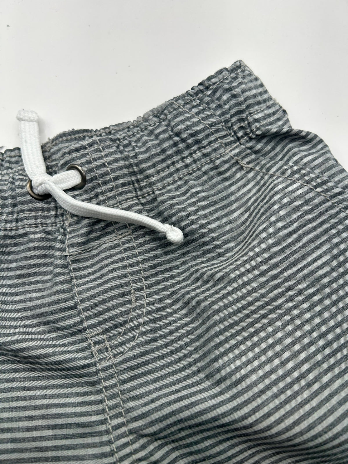 Cat & Jack Shorts Gray with dark gray stripes
