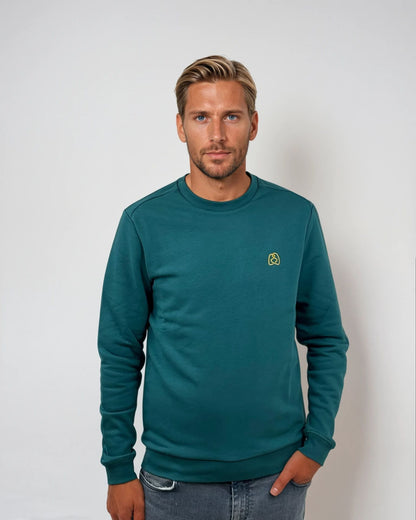 Circlo Essential Crew Sweater - Durable Fleece Sweatshirt