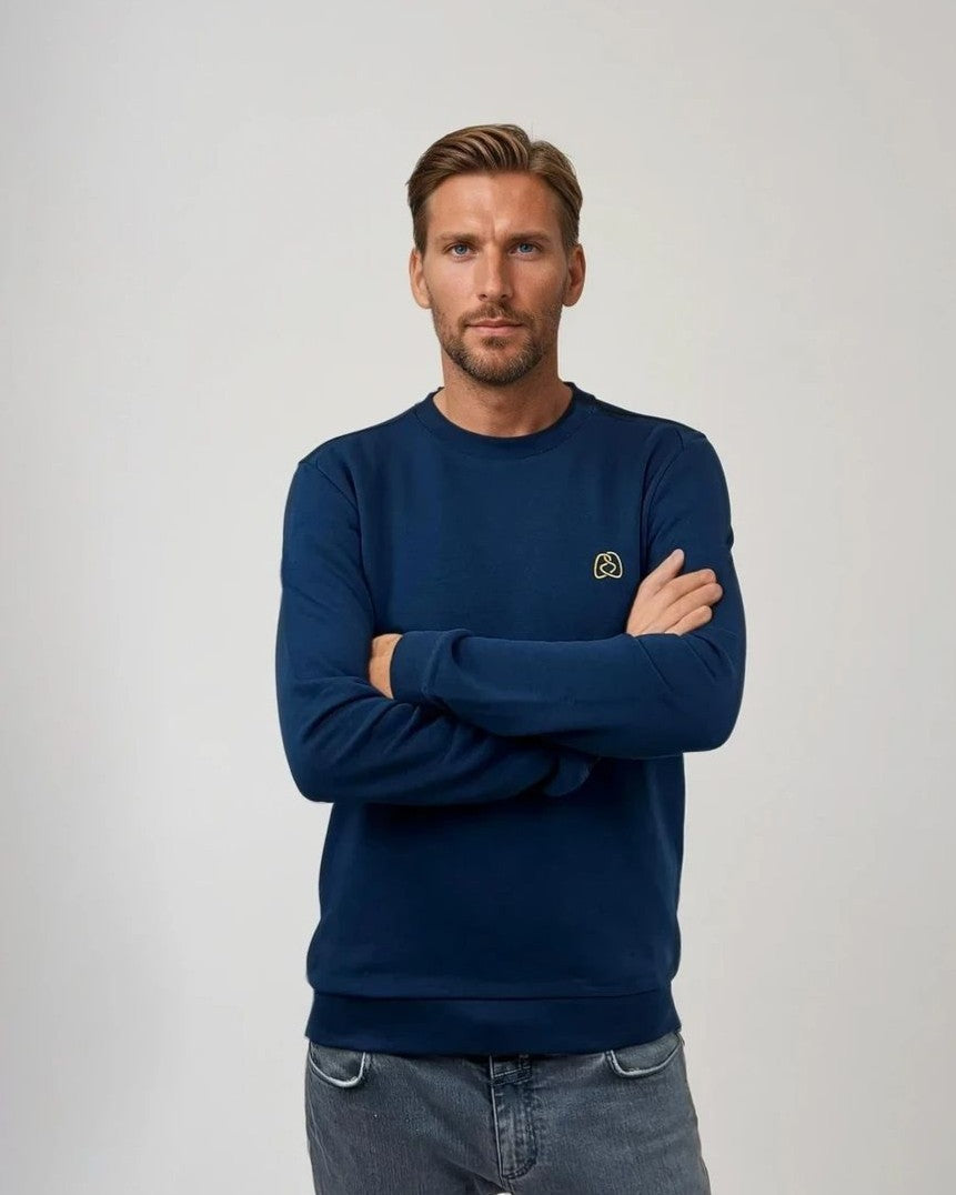 Circlo Essential Crew Sweater - Durable Fleece Sweatshirt