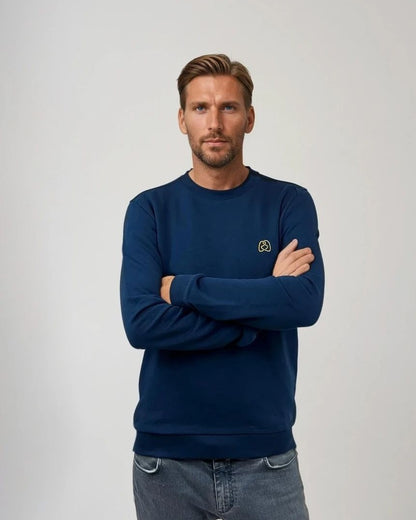 Circlo Essential Crew Sweater - Durable Fleece Sweatshirt